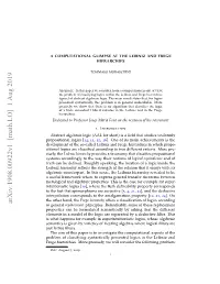 A Computational Glimpse at the Leibniz and Frege Hierarchies