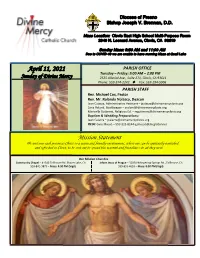 Second Sunday of Easter, Which Concludes the Octave of Easter