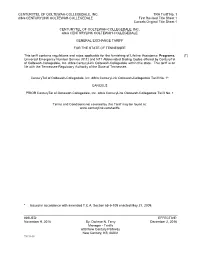 CENTURYTEL of OOLTEWAH-COLLEGEDALE, INC. TRA Tariff No. 1 D/B/A CENTURYLINK OOLTEWAH-COLLEGEDALE First Revised Title Sheet 1 Cancels Original Title Sheet 1