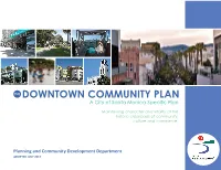 Downtown Community Plan