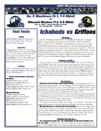 Ichabods Vs Griffons Radio the Game