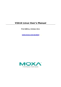 V2616 Linux User's Manual Introduction