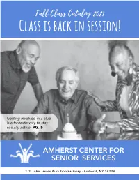 Class Is Back in Session!