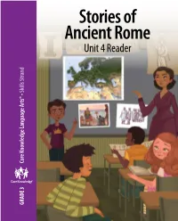 Stories of Ancient Rome Unit 4 Reader Skills Strand Grade 3