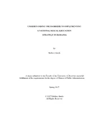 Understanding the Barriers to Implementing a National