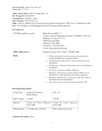Study Protocol and Statistical Analysis Plan