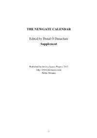The Newgate Calendar