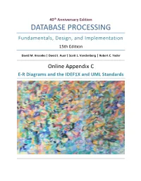 DATABASE PROCESSING Fundamentals, Design, and Implementation 15Th Edition