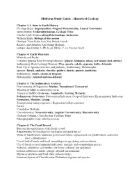 Midterm Study Guide - Historical Geology