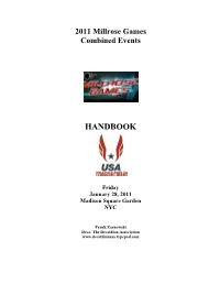2011 Millrose Games Combined Events
