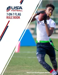 7-On-7 Flag Rule Book