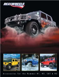 Accessories for the Hummer H1, H2, Sut, and H3
