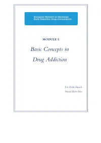 Basic Concepts in Drug Addiction