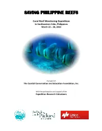 Saving Philippine Reefs