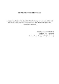 Study Protocol