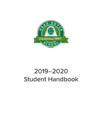 2019–2020 Student Handbook