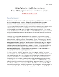 Enbridge Pipelines Inc. - Line 3 Replacement Program