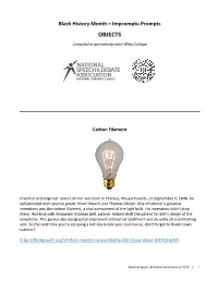OBJECTS Compiled in Partnership with Wiley College