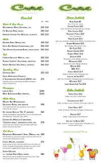 Z:\PM6\Wine Lists PM\Craves.Pmd