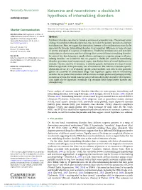 A Double-Hit Hypothesis of Internalizing Disorders