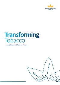 British American Tobacco Annual Report and Form 20-F 2017