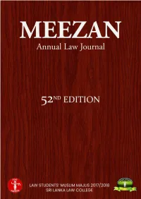 Meezan Academic and Professional Journal Comprising Scholarly and Student Articles