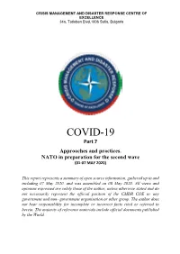 COVID-19 Part 7 Approaches and Practices