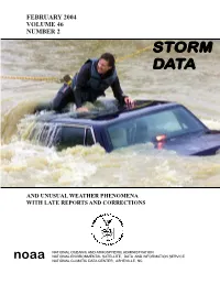 Storm Data and Unusual Weather Phenomena ....…….…....………..……