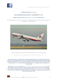 Crisis Communications Case Study - Background Material