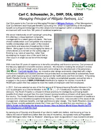 Managing Principal of Mitigate Partners