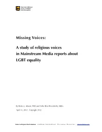 Missing Voices