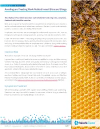 Avoiding and Treating Work-Related Insect Bites and Stings