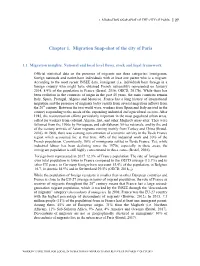 Chapter 1. Migration Snap-Shot of the City of Paris