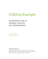 CUDA by Example