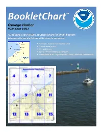 Oswego Harbor NOAA Chart 14813