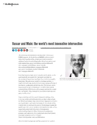 Whitehead Institute, Pfizer and MIT: the Innovation Intersection In