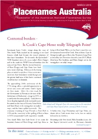 Contested Borders - Is Cook's Cape Howe Really Telegraph Point?