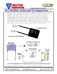 SNUBBER Circuit