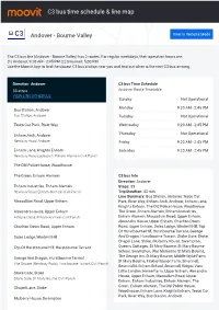 C3 Bus Time Schedule & Line Route