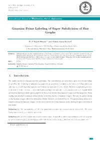 Gaussian Prime Labeling of Super Subdivision of Star Graphs