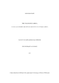 Thesis Submitted in Fulfilment of the Requirements for the Degree of Doctor of Philosophy