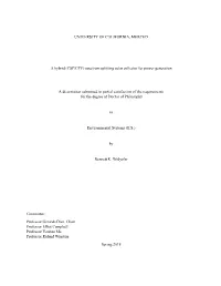 CSP/CPV) Spectrum Splitting Solar Collector for Power Generation