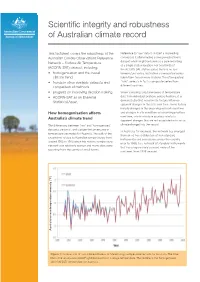 Factsheet on Public Availability of ACORN-SAT