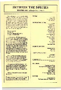 Prefatory Notes