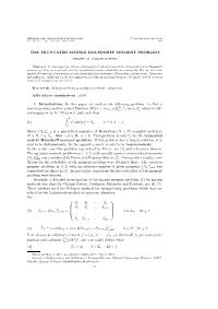 The Truncated Matrix Hausdorff Moment Problem∗