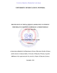 University of Education, Winneba