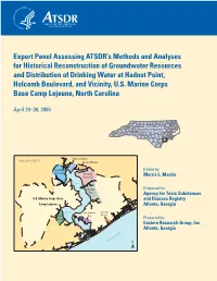 Expert Panel Assessing ATSDR's Methods and Analyses for Historical