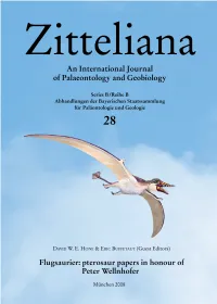 Pterosaur Distribution in Time and Space: an Atlas 61