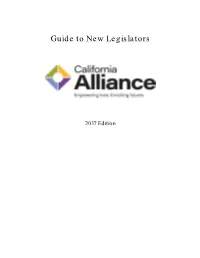 Guide to New Legislators