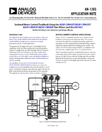 AN-1265 APPLICATION NOTE One Technology Way • P